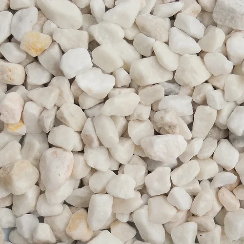 Polar white chippings 20mm - white,