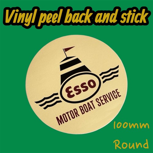 Esso motor boat - esso, service