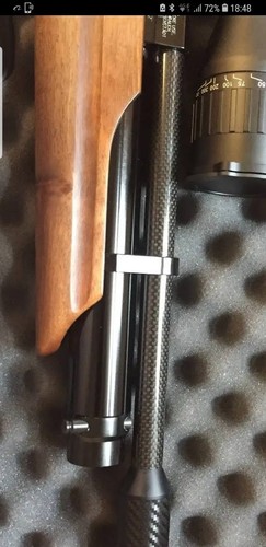 Carbon barrel shroud cover - barrel,