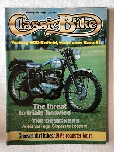 Classic bike magazine january - bike,