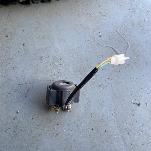 Starter motor relay solenoid - motor,