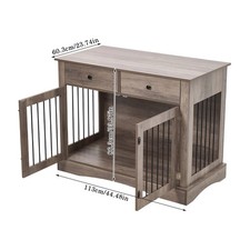 Dog Crate Furniture End Table