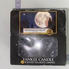 Yankee Candle Midsomer Night 12 Scented Tea Light Candles Free Post