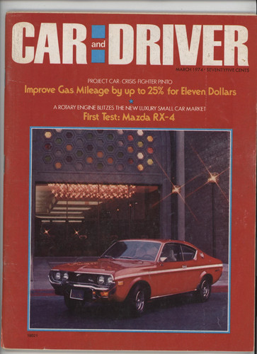 Car and driver march - driver, 1974