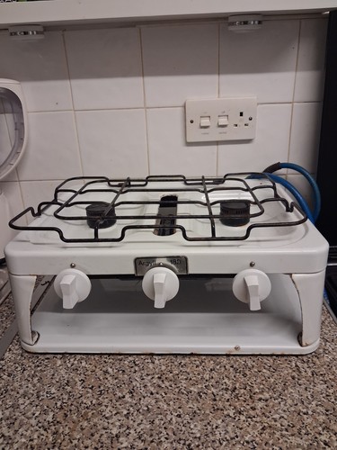 Vintage enamel camper van - van, /