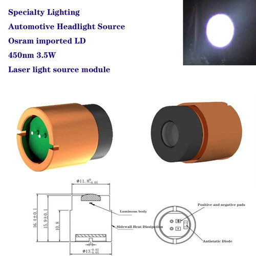 Hight power white laser - hight,