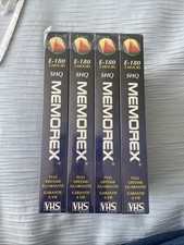4x Memorex E-180 Super High