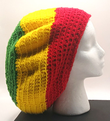 Handmade crocheted reggae - handmade,