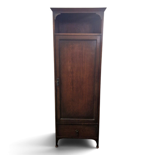 Antique edwardian oak hall - antique,