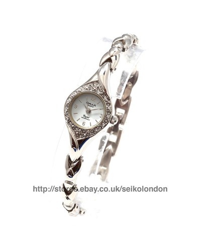 Omax ladies diamonte white - omax,
