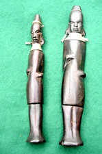 Vintage hand carved ebony - ebony, wood