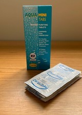 Aqua Clean MINI Tabs x 40 Water Purifying Tablets For Boats Caravans Motorhomes