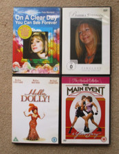 Barbra Streisand. 4 x DVD Job Lot. Hello Dolly, Clear Day, Main Event + Concert.