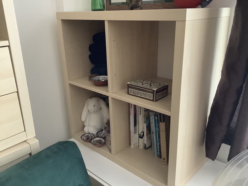 Ikea kallax shelving - unit, 2x2