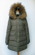 Ladies PARKA Down Coat w/ Real