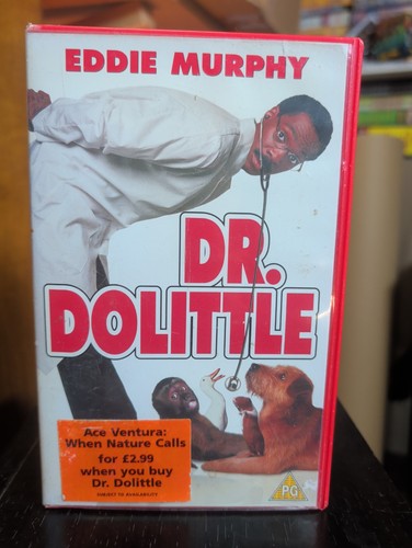 Dolittle vhs video 1998 - dolittle,, video,