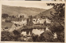 Tintern Village & Abbey Monmouthshire RP Postcard by Walter Scott Bradford c1910