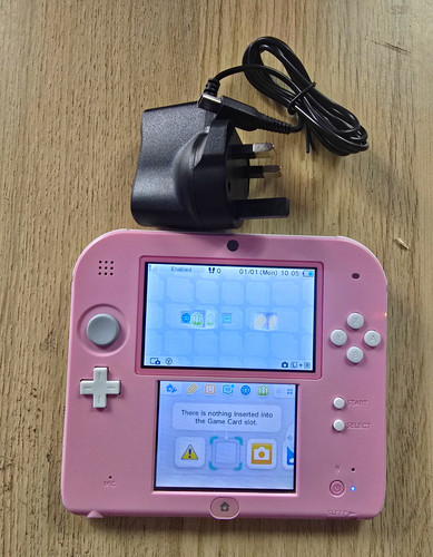 Nintendo 2ds pal - pal, pink/white