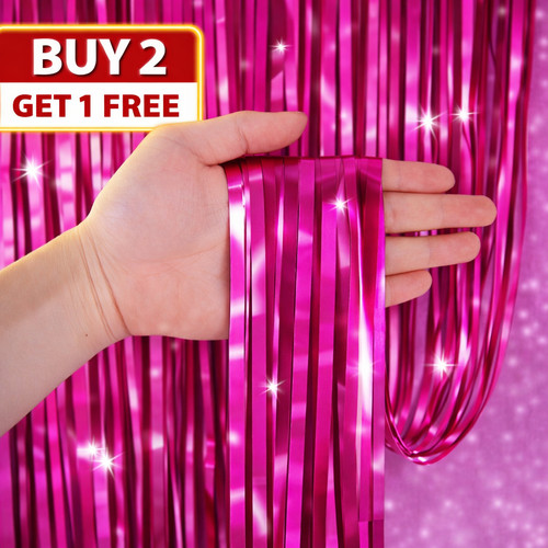 Foil fringe tinsel - 2m-3m,