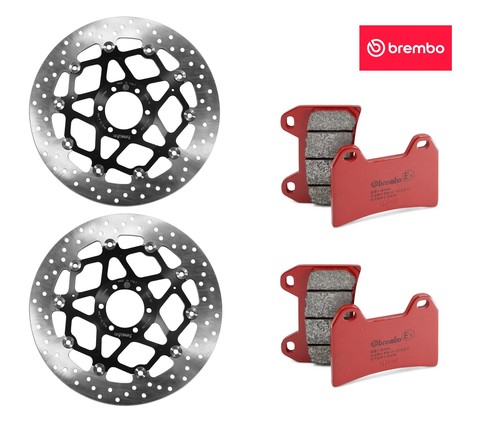 Brake disc kit - kit, front