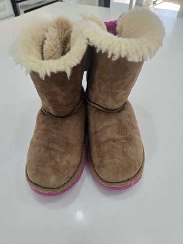 Girls ugg pink bow - ugg, boots