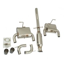 RD3073 2.5" CARBON STAINLESS CATBACK EXHAUST FOR BMW MINI R53 COOPER S 1.6 00-06