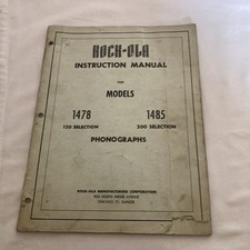 Rock-Ola Instruction Manual
