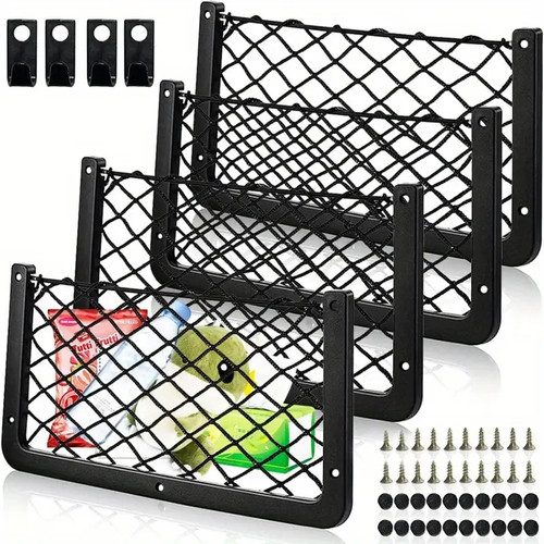Large storage net pocket - net,