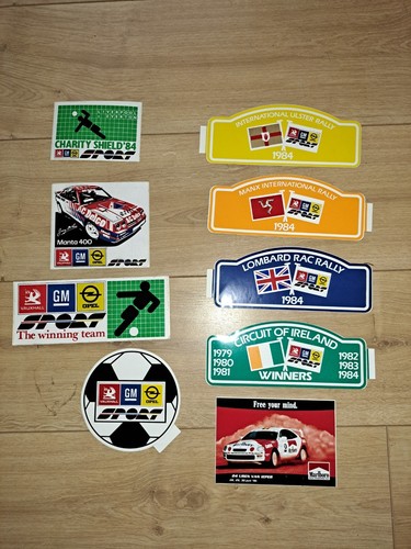 Rally stickers manta 400 - stickers., gm
