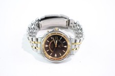Seiko Kintetic Indicator SQ 50 Two Tone Steel Watch Working