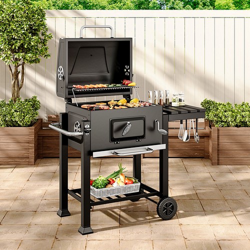 Outdoor smoker charcoal bbq - smoker,
