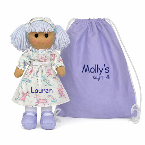 Personalised rag doll baby - personalised,
