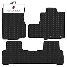 Fits Honda Cr-V 2006-2012 Manual Tailored 3mm Heavy Duty Rubber Car Floor Mats
