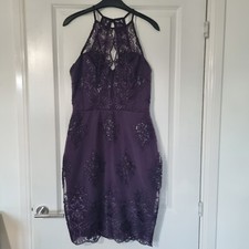 LIPSY DEEP PURPLE AUBERGINE