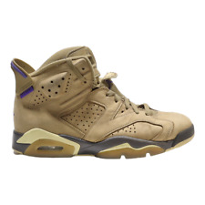 AIR JORDAN 6 Retro Gore TEX Kelp High Top Trainers Beige FD1643-300 Womens UK 7