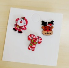 X3 Christmas Acrylic Brooch