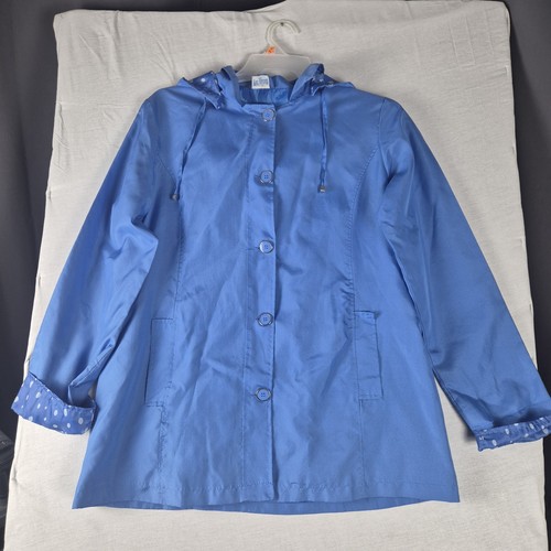 Anne lancay blue hooded - anne,