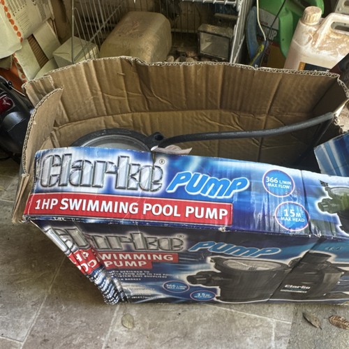 Clarke spp10a 1hp swimming - spp10a,