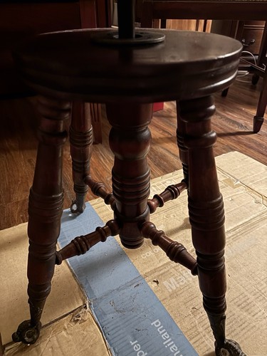 Antique 1900 cherry piano - antique,