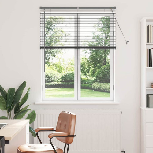 Venetian blinds dark grey - blinds,