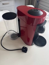 **UPGRADED** Nespresso Vertuo Plus Coffee Machine GDB2 - Piano Red 1260W - Clean