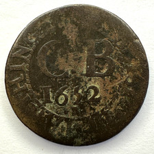 1652 Bristol Armes Farthing