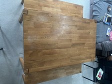 dining table and bench set