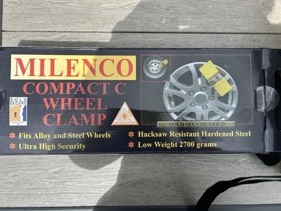 Milenco compact wheel clamp - compact, c