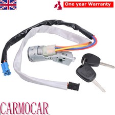Ignition Lock Barrel Switch & 2 Keys Fits For Citroen Berlingo Peugeot Partner 