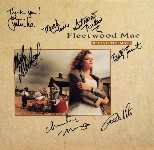 Fleetwood mac signed - mac, (x6)
