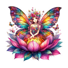 Wall decal sticker sweet fairy