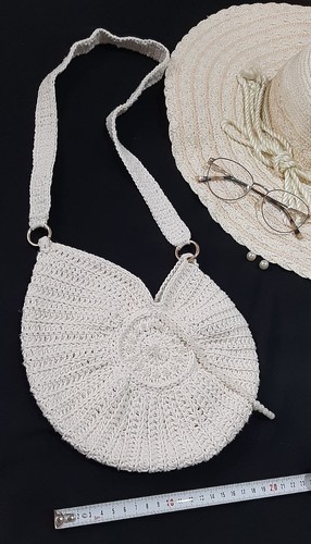 Handmade crochet cotton half - crochet,