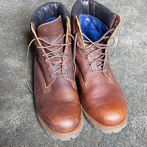 Timberland men brown leather - brown,