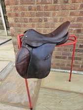 18 M/W Antill Saddlery GP English Saddle Brown Leather